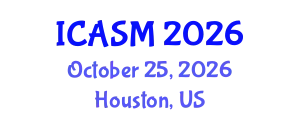 International Conference on Applied Sport Management (ICASM) October 25, 2026 - Houston, United States
