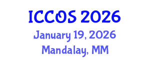 International Conference on Computer Operating Systems (ICCOS) January 19, 2026 - Mandalay, Myanmar