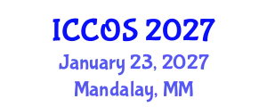 International Conference on Computer Operating Systems (ICCOS) January 23, 2027 - Mandalay, Myanmar
