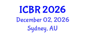 International Conference on Building Resilience (ICBR) December 02, 2026 - Sydney, Australia