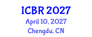 International Conference on Building Resilience (ICBR) April 10, 2027 - Chengdu, China