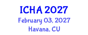 International Conference on Harmful Algae (ICHA) February 03, 2027 - Havana, Cuba