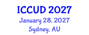 International Conference on Cities and Urban Development (ICCUD) January 28, 2027 - Sydney, Australia
