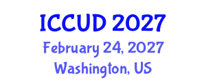 International Conference on Cities and Urban Development (ICCUD) February 24, 2027 - Washington, United States