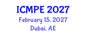 International Conference on Marine Pollution and Ecotoxicology (ICMPE) February 15, 2027 - Dubai, United Arab Emirates