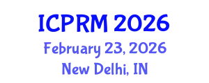 International Conference on Project Risk Management (ICPRM) February 23, 2026 - New Delhi, India