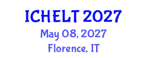 International Conference on Higher Education Learning and Teaching (ICHELT) May 08, 2027 - Florence, Italy