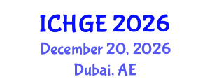 International Conference on Human Geography and Environment (ICHGE) December 20, 2026 - Dubai, United Arab Emirates