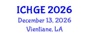 International Conference on Human Geography and Environment (ICHGE) December 13, 2026 - Vientiane, Laos