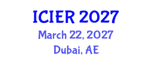 International Conference on Islamic Education and Research (ICIER) March 22, 2027 - Dubai, United Arab Emirates