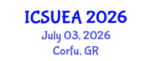 International Conference on Sustainable Urbanism and Engineering Applications (ICSUEA) July 03, 2026 - Corfu, Greece
