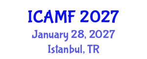 International Conference on Accounting and Managerial Finance (ICAMF) January 28, 2027 - Istanbul, Turkey