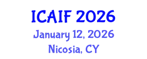 International Conference on Advances in Islamic Finance (ICAIF) January 12, 2026 - Nicosia, Cyprus
