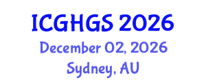 International Conference on Gender History and Gender Studies (ICGHGS) December 02, 2026 - Sydney, Australia