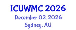 International Conference on Urban Water Management and Challenges (ICUWMC) December 02, 2026 - Sydney, Australia