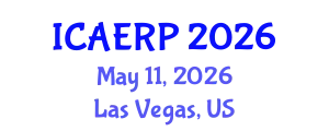 International Conference on Agricultural Economics and Rural Policies (ICAERP) May 11, 2026 - Las Vegas, United States
