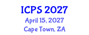 International Conference on Plant Sciences (ICPS) April 15, 2027 - Cape Town, South Africa