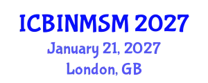 International Conference on Building Information Models and Space Management (ICBINMSM) January 21, 2027 - London, United Kingdom