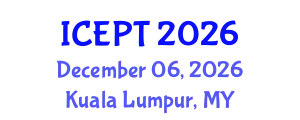 International Conference on Electronics Packaging Technology (ICEPT) December 06, 2026 - Kuala Lumpur, Malaysia