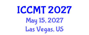 International Conference on Coastal and Marine Tourism (ICCMT) May 15, 2027 - Las Vegas, United States