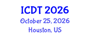 International Conference on Dark Tourism (ICDT) October 25, 2026 - Houston, United States