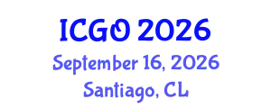 International Conference on General Ophthalmology (ICGO) September 16, 2026 - Santiago, Chile