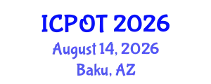 International Conference on Physical and Occupational Therapy (ICPOT) August 14, 2026 - Baku, Azerbaijan