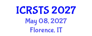 International Conference on Road Safety and Traffic Solutions (ICRSTS) May 08, 2027 - Florence, Italy