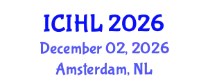 International Conference on International Health Law (ICIHL) December 02, 2026 - Amsterdam, Netherlands