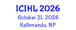 International Conference on International Health Law (ICIHL) October 21, 2026 - Kathmandu, Nepal