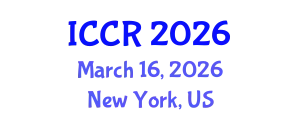 International Conference on Cyanobacteria Research (ICCR) March 16, 2026 - New York, United States