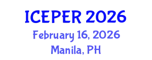International Conference on Emotions, Psychotherapy and Emotion Regulation (ICEPER) February 16, 2026 - Manila, Philippines