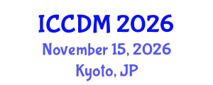 International Conference on Continuum Damage Mechanics (ICCDM) November 15, 2026 - Kyoto, Japan