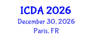 International Conference on Discourse Analysis (ICDA) December 30, 2026 - Paris, France