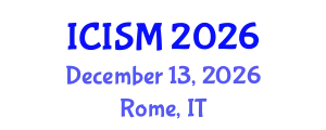 International Conference on Invasive Species and Management (ICISM) December 13, 2026 - Rome, Italy