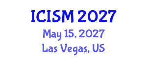 International Conference on Invasive Species and Management (ICISM) May 15, 2027 - Las Vegas, United States