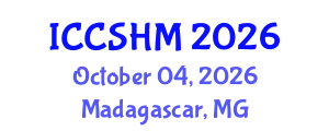 International Conference on Civil Structural Health Monitoring (ICCSHM) October 04, 2026 - Madagascar, Madagascar