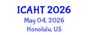International Conference on Architectural History and Theory (ICAHT) May 04, 2026 - Honolulu, United States