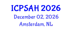International Conference on Poultry Science and Avian Health (ICPSAH) December 02, 2026 - Amsterdam, Netherlands
