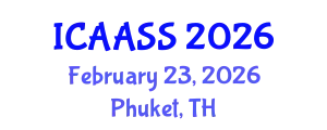 International Conference on Advances in Applied Sport Science (ICAASS) February 23, 2026 - Phuket, Thailand