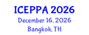 International Conference on Exercise Psychology and Physical Activity (ICEPPA) December 16, 2026 - Bangkok, Thailand