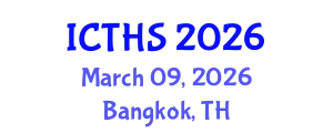 International Conference on Tourism and Hospitality Studies (ICTHS) March 09, 2026 - Bangkok, Thailand