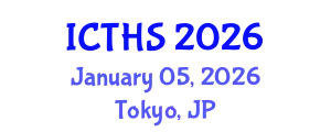 International Conference on Tourism and Hospitality Studies (ICTHS) January 05, 2026 - Tokyo, Japan
