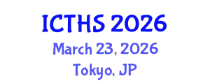 International Conference on Tourism and Hospitality Studies (ICTHS) March 23, 2026 - Tokyo, Japan