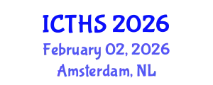 International Conference on Tourism and Hospitality Studies (ICTHS) February 02, 2026 - Amsterdam, Netherlands