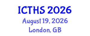 International Conference on Tourism and Hospitality Studies (ICTHS) August 19, 2026 - London, United Kingdom