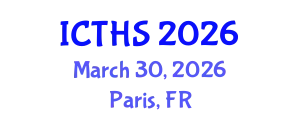 International Conference on Tourism and Hospitality Studies (ICTHS) March 30, 2026 - Paris, France