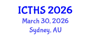 International Conference on Tourism and Hospitality Studies (ICTHS) March 30, 2026 - Sydney, Australia