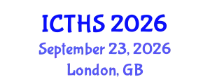 International Conference on Tourism and Hospitality Studies (ICTHS) September 23, 2026 - London, United Kingdom