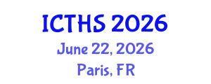 International Conference on Tourism and Hospitality Studies (ICTHS) June 22, 2026 - Paris, France